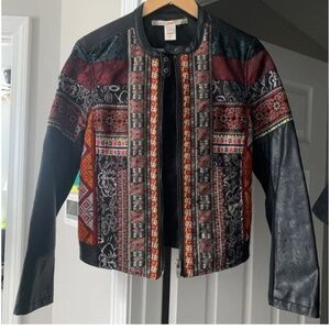 Chelsea and Violet M patchwork jacket